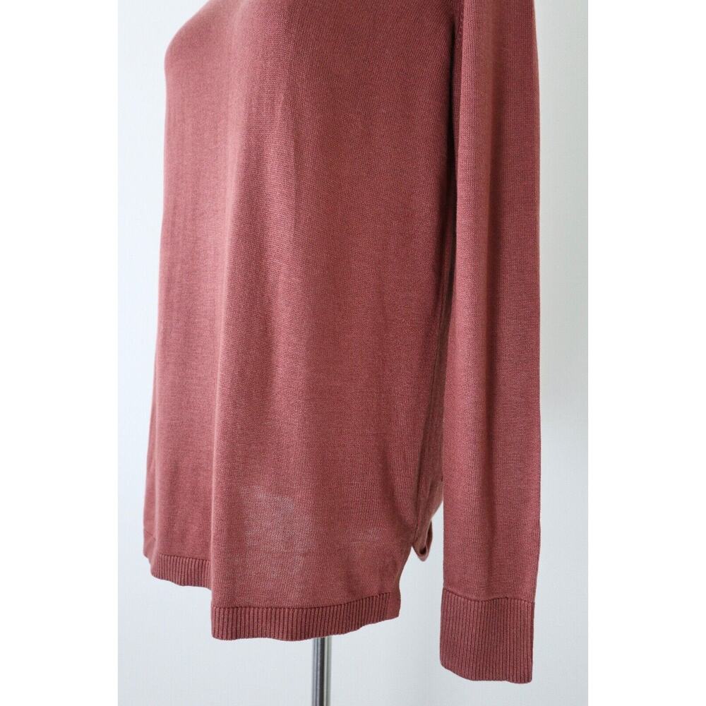 Lululemon Size 6 Back To Balance Sweater Open Back Knit Rustic Clay - Picture 4 of 12